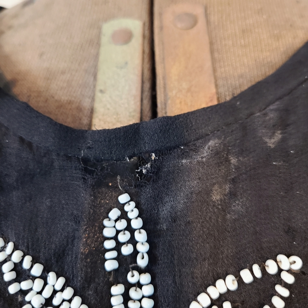 Gorgeous antique edwardian 1910s 1920s blouse! - Picture 8 of 9